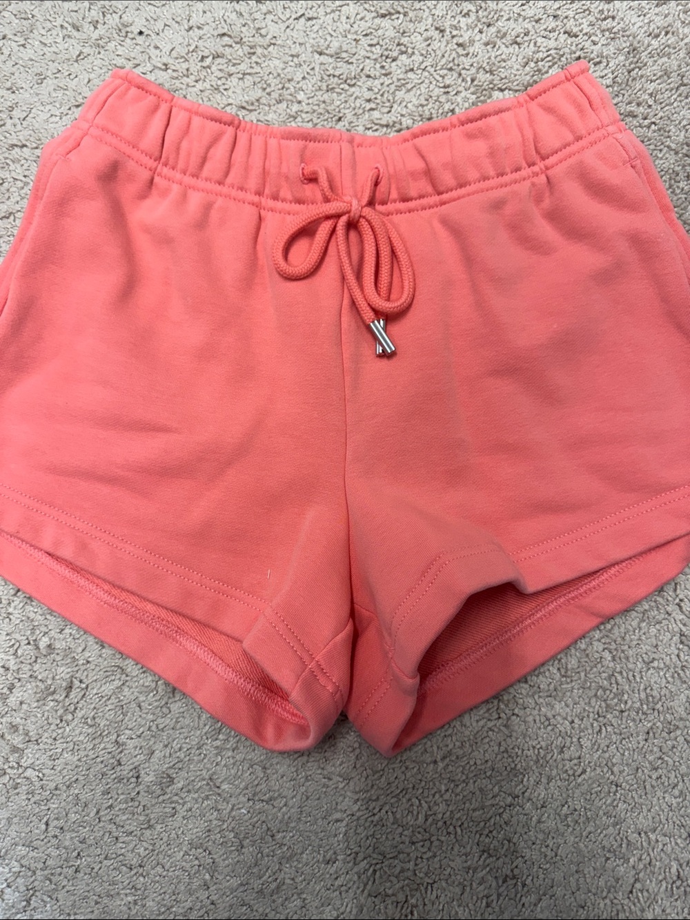 Athleta Coral Drawstring Lounge Shorts
